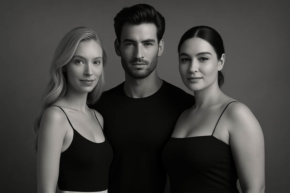 Tři lidé – dvě ženy a muž